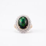 Green Circle Ring